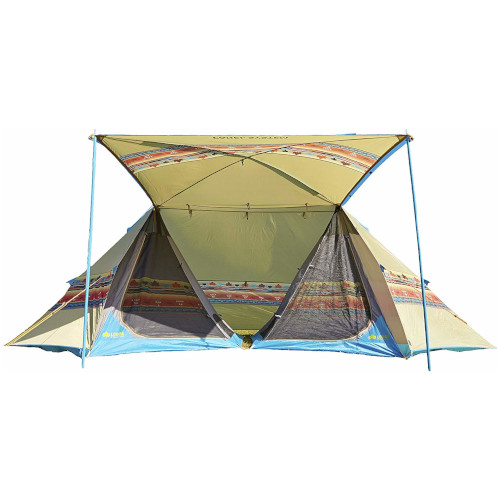 美品 ナバホPANEL ダブルTepee 500-AE ワンポールテント フェス