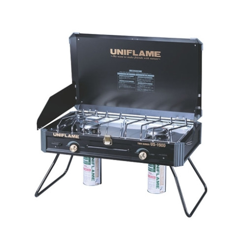 【純正ケース付き】UNIFLAME ユニフレーム US-1900 ツーバーナー